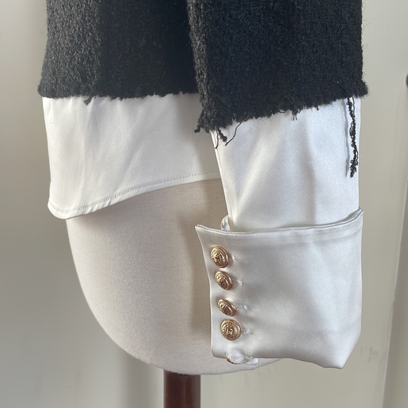 jacket/shirt (one piece ) perfect for an evening out or work place - Picture 3 of 5